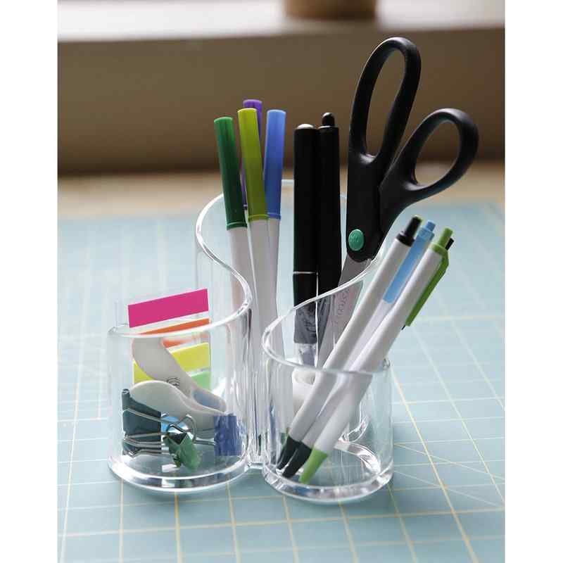 Kimberly Acrylic Cosmetics/Brush/Desktop Organizer