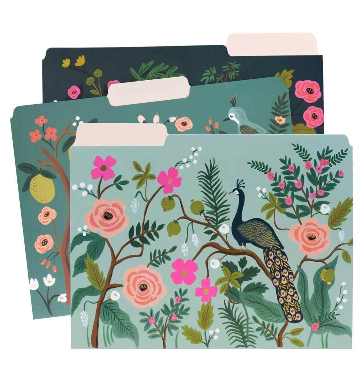 Shanghai Garden Letter Size File Folders