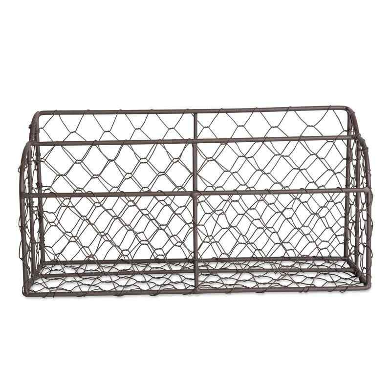 Doby Chicken Wire Metal Desktop Paper Organizer