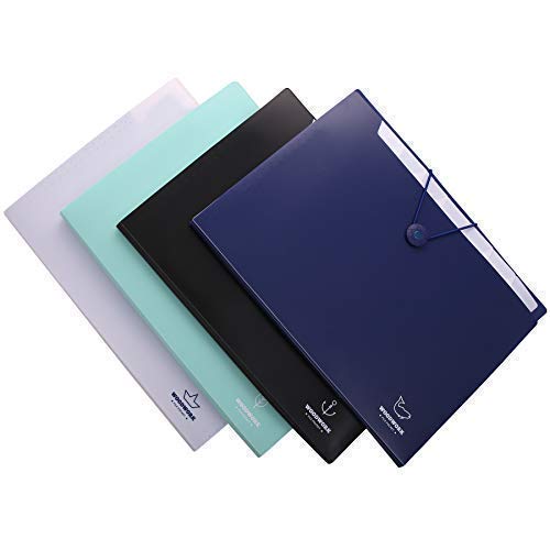 Expanding File Folders, 8 Pockets Document Paper Organizer A4