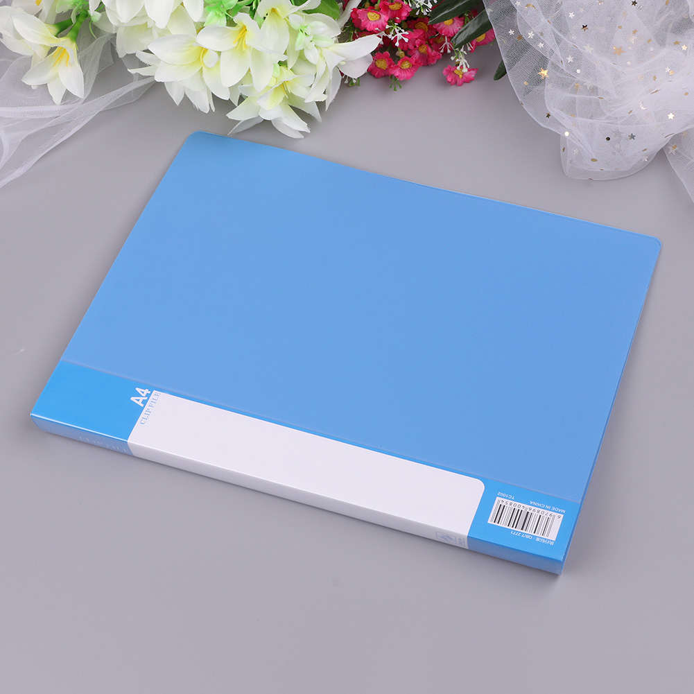 Business A4 Single Clip File Folders Office School Document Holder