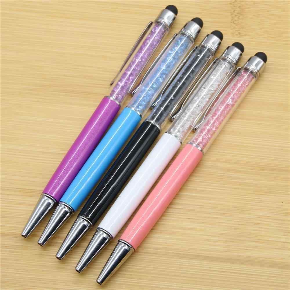 Cute Crystal Pen Diamond Ballpoint Pens Stationery Ballpen